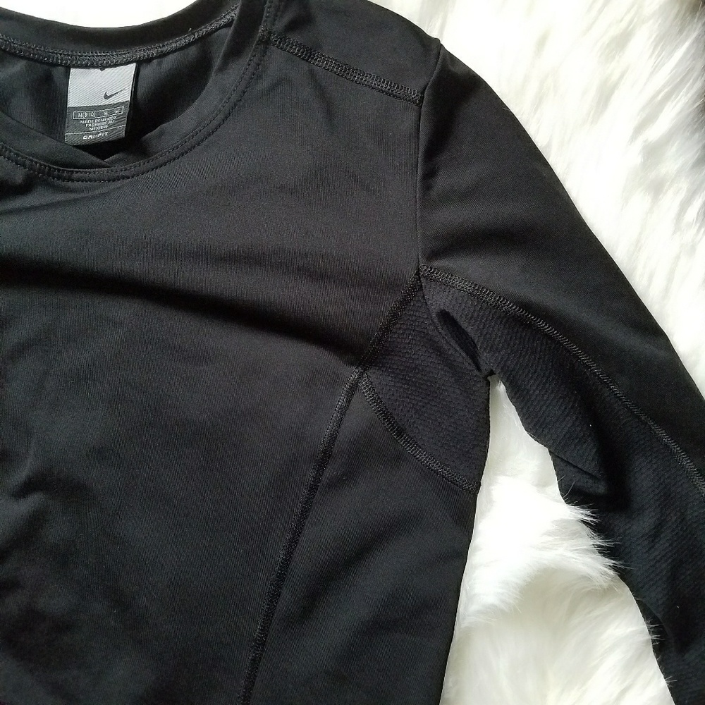 Nike Dri-Fit Black Long sleeve Shirt